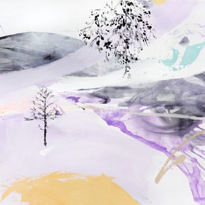 “Caminar” 120 x 150 cm Mix media on canvas , 2019