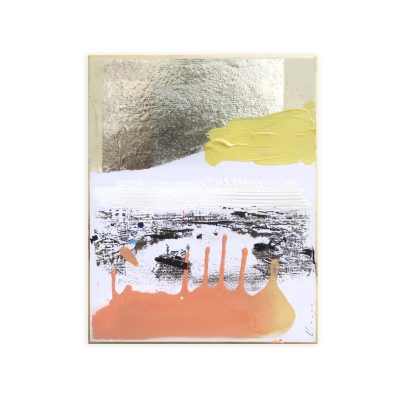 “Barquitos de papel series  ”Different sizes,  Mix media on rice paper on board .