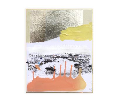 “Barquitos de papel series  ”Different sizes,  Mix media on rice paper on board .